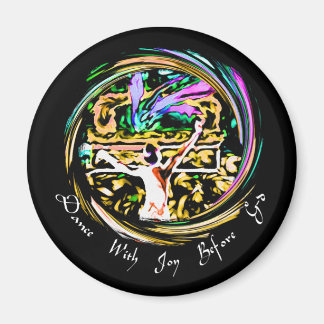 Dans met vreugde magneten