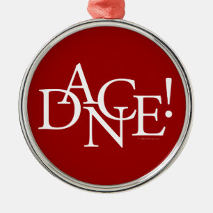 Dans! Metalen Ornament