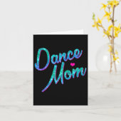 Dans Mimi Luipaard Grappige Dansende Mimi Moederda Kaart (Gele Bloem)