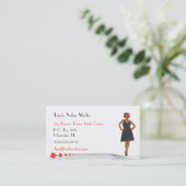 Dans/Mode Visitekaartje (Staand voorkant)