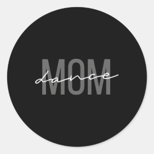 Dans Moeder Dans Moeder Moederdag Ronde Sticker