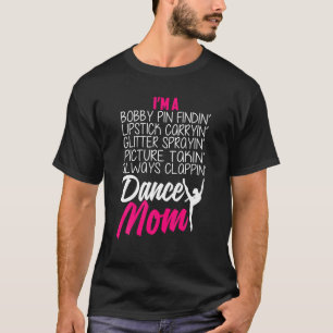 Dans moeder Shirten voor vrouwen Meisjes Gift voor T-shirt