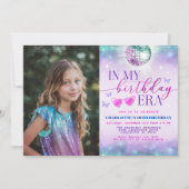 Dans mon âge d'anniversaire Invitation photo - Ado (Devant)