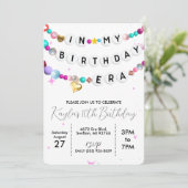 Dans Mon Bracelet D'Amitié Anniversaire Invitation (Debout devant)