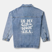 Dans Mon Era Maman Fille Nom Personnalisé Denim Ve (Verso)