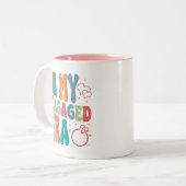 Dans Mon Era Mug Engagé, Cadeau Fiançailles (Devant gauche)