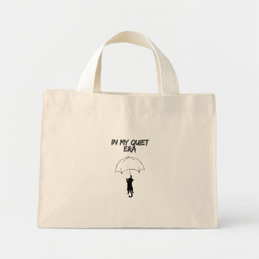 Dans Mon Ère Tranquille – Sac Fourre-Tout Chat ave (Devant)