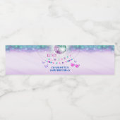 Dans mon Étiquette de bouteille d'eau de l'ère ann (Étiquettes simples)