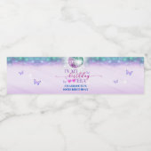 Dans mon Étiquette de bouteille d'eau de l'ère ann (Étiquettes simples)