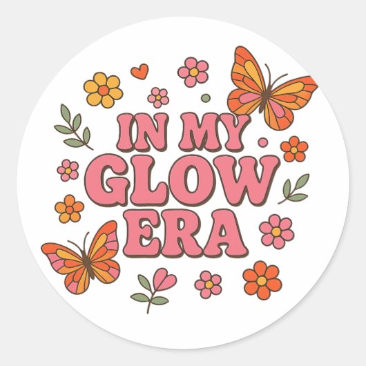 Dans Mon Sticker À L'Ère Lumineuse - Design Papill (Devant)