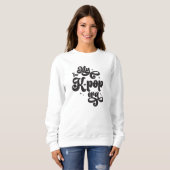 Dans mon Sweatshirt de l'ère K-Pop (Devant entier)