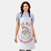 Dans mon tablier rose de Noël (Porté)