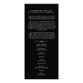 Dans notre coeur programme funéraire blanc noir mo (Devant)