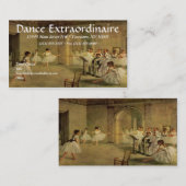 DANS- OF BALLETVisitekaartjes Visitekaartje (Voorkant / Achterkant)