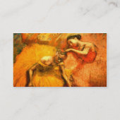 DANS- OF BALLETVisitekaartjes Visitekaartje (Achterkant)