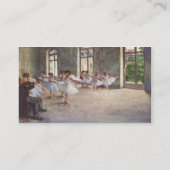 DANS- OF BALLETVisitekaartjes Visitekaartje (Achterkant)