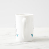 Dans of the Blue Footed Booby Bone China Mok (Achterkant)