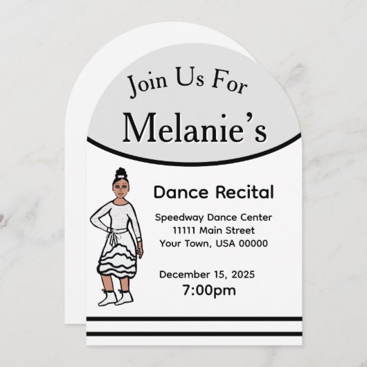 Dans overweging #2 kaart (Voorkant / Achterkant)