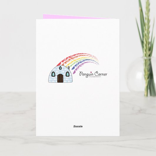 Dans Overweging Gefeliciteerd Kaart (Achterkant)