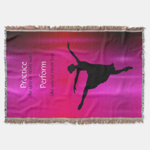 Dans Praktijk & voer Metallic Blanket uit Deken