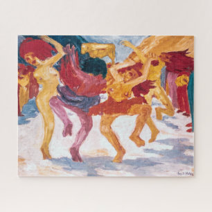 Dans rond het Gouden Kalf Emil Nolde Legpuzzel