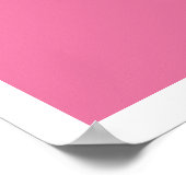 Dans (roze) poster (Hoek)