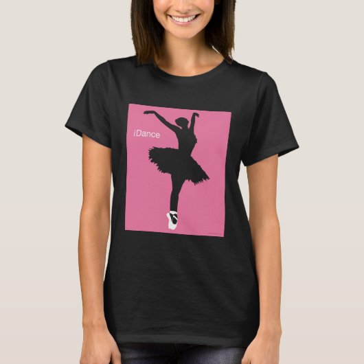 Dans (roze) t-shirt (Voorkant)