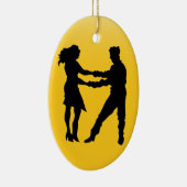 Dans - Shag, Jitterbug, BeBop- SRF Keramisch Ornament (Rechts)