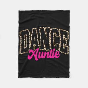 Dans Tante Luipaard Dansen Tante Life Meisjes Vrou Fleece Deken