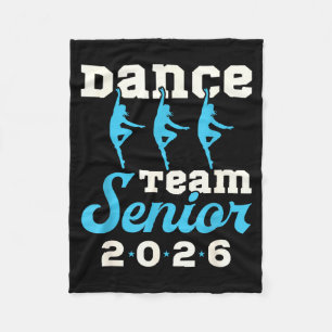 Dans team senior 2026 senior avond afstudeer gra fleece deken