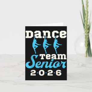 Dans team senior 2026 senior avond afstudeer gra kaart