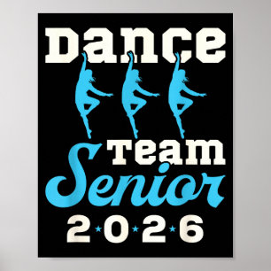 Dans team senior 2026 senior avond afstudeer gra poster