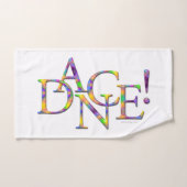Dans! (Tie-Dye) Bad Handdoek (Handdoek)