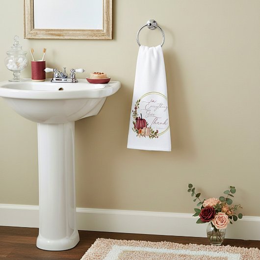 Dans Tout Rendez grâce pastel et citrouilles d'or