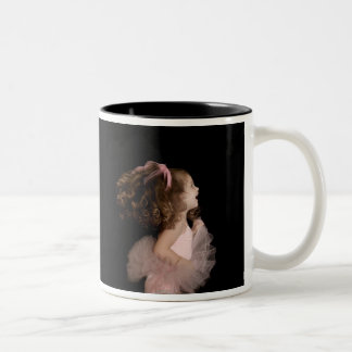 dans tweekleurige koffiemok