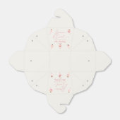 Dans & Twirl Roze Ballerina Ballet Verjaardagsfees Bedankdoosjes (Uitgevouwen)