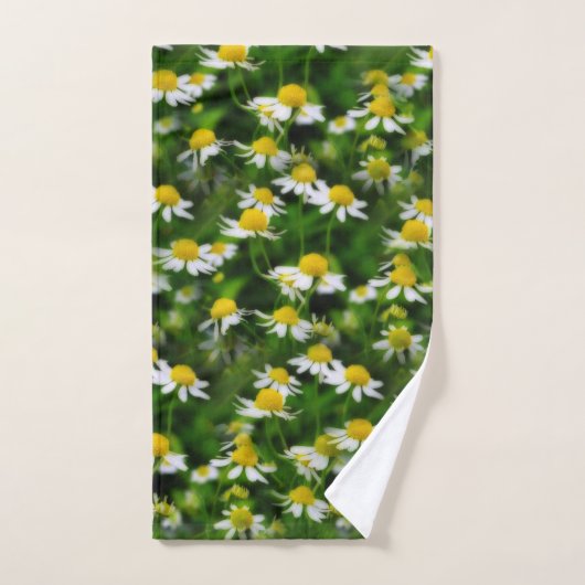 Dans un champ de rêve de Chamomile (Serviette à main)