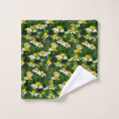 Dans un champ de rêve de Chamomile (Gant de toilette)