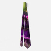 Dans Un Cravate Iris (Dos)