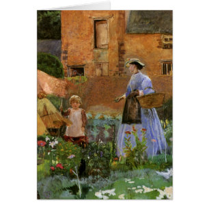 Dans un jardin à Cookham par George John Pinwell