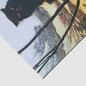 Dans un papier de soie de soie de chat (Détail)