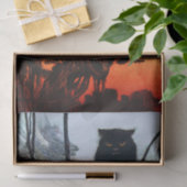 Dans un papier de soie de soie de chat (Cadeau)