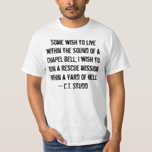 … dans une cour de T-shirt d'enfer (Devant)