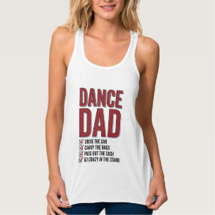 Dans Vader Checklist Vintage Gravure Ontwerp_1 Tanktop