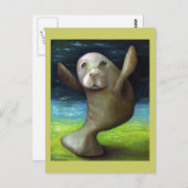 Dans van de beheerster briefkaart (Voorkant / Achterkant)