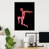 Dans van de bloesem poster (Thuiskantoor)