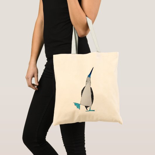 Dans van de Blue Footed Booby Canvas tas (Voorkant (product))