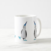 Dans van de Blue Footed Booby-Mok Koffiemok (Voorkant rechts)