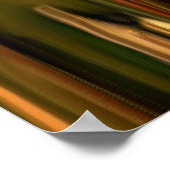 Dans van de cacti Abstracte Kunst Poster (Hoek)