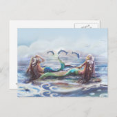 Dans van de dolfijnen briefkaart (Voorkant / Achterkant)